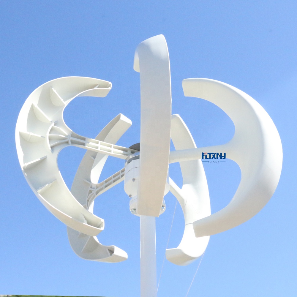 China 800w 1kw 24v 48v Vertical Wind Turbine For Home Hybrid